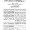 Finding trade-off solutions close to KKT points using evolutionary multi-objective optimization