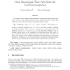 Finite Element Approximation of a Three Dimensional Phase Field Model for Void Electromigration