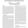 Finite Instantiations for Integer Difference Logic