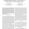 Finite Rate Feedback for Spatially and Temporally Correlated MISO Channels in the Presence of Estimation Errors and Feedback Del