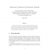 Finiteness Conditions for Strictness Analysis