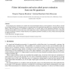 Fisher information and noise-aided power estimation from one-bit quantizers