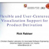 Flexible and User-Centered Visualization Support for Product Derivation