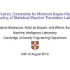 Fluency Constraints for Minimum Bayes-Risk Decoding of Statistical Machine Translation Lattices