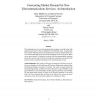 Forecasting market demand for new telecommunications services: an introduction