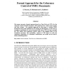 Formal Approach for the Coherence Control of SMIL Documents