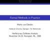 Formal methods in practice