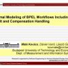 Formal modeling of BPEL workflows including fault and compensation handling