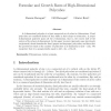 Formulae and growth rates of high-dimensional polycubes