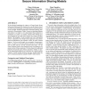 Foundations for group-centric secure information sharing models