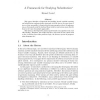 Framework for Studying Substitution