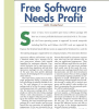 Free Software Needs Profit