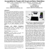 Freedom to roam: a study of mobile device adoption and accessibility for people with visual and motor disabilities