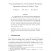 From Constrained to Unconstrained Maximum Agreement Subtree in Linear Time