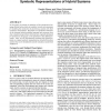 From synchronous programs to symbolic representations of hybrid systems