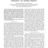 Fusion and Diversity Trade-Offs in Cooperative Estimation over Fading Channels