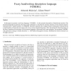 Fuzzy handwriting description language: : FOHDEL