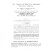Fuzzy transforms of higher order approximate derivatives: A theorem
