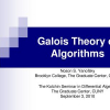 Galois Theory of Algorithms