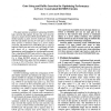 Gate sizing and buffer insertion for optimizing performance in power constrained BiCMOS circuits