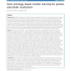 Gene ontology based transfer learning for protein subcellular localization