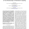 General Methodology for Analysis and Modeling of Trust Relationships in Distributed Computing