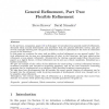 General Refinement, Part Two: Flexible Refinement