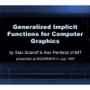 Generalized implicit functions for computer graphics