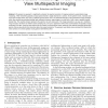Generalized Mosaicing: Wide Field of View Multispectral Imaging