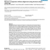 Genome comparison without alignment using shortest unique substrings