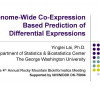 Genome-wide co-expression based prediction of differential expressions