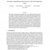 Geometric algorithms for the analysis of 2D-electrophoresis gels