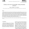 Getting to the (c)ore of knowledge: mining biomedical literature