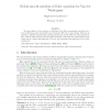 Global Smooth Solutions of Euler Equations for Van der Waals Gases