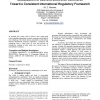 Globalization of law and electronic commerce toward a consistent international regulatory framework