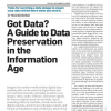Got data?: a guide to data preservation in the information age