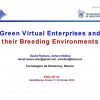 Green Virtual Enterprises and Their Breeding Environments