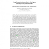 Group Formation Among Peer-to-Peer Agents: Learning Group Characteristics