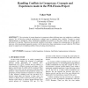 Handling Conflicts in Groupware: Concepts and Experiences made in the POLITeam-Project