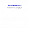 Hard combinators