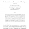 Hardware Performance Characterization of Block Cipher Structures