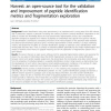 Harvest: an open-source tool for the validation and improvement of peptide identification metrics and fragmentation exploration