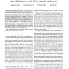 Heavy tailed M/G/1-PS queues with impatience and admission control in packet networks