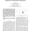 Heterogeneous component interactions: Sensors integration into multimedia applications