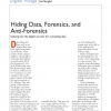 Hiding data, forensics, and anti-forensics