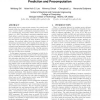 High Efficiency Counter Mode Security Architecture via Prediction and Precomputation
