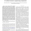 High energy white beam x-ray diffraction studies of residual strains in engineering components