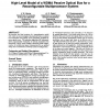 High-level model of a WDMA passive optical bus for a reconfigurable multiprocessor system