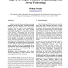 High-level object oriented programming with array technology