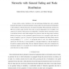 High-SIR Transmission Capacity of Wireless Networks with General Fading and Node Distribution